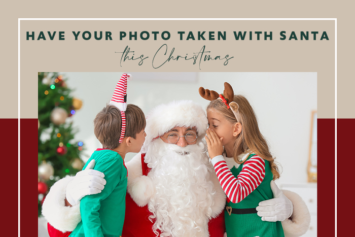 Have your photo taken with Santa at Canberra Outlet 
