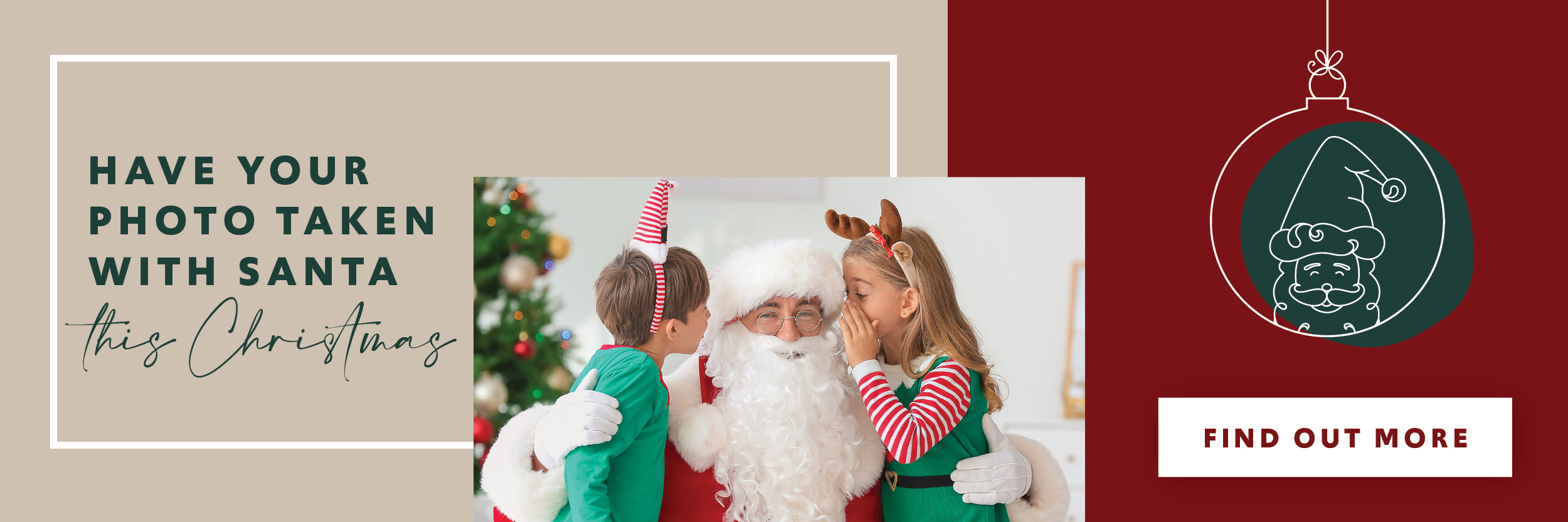 Photo with Santa 