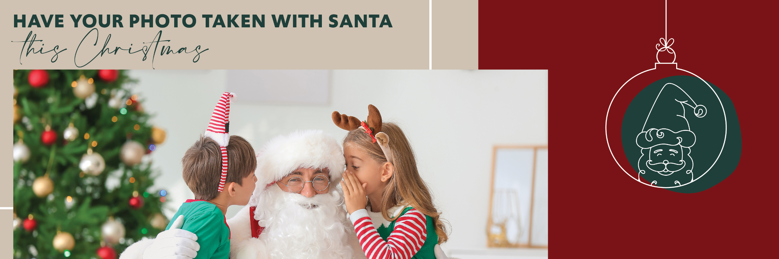 Have your photo taken with Santa at Canberra Outlet