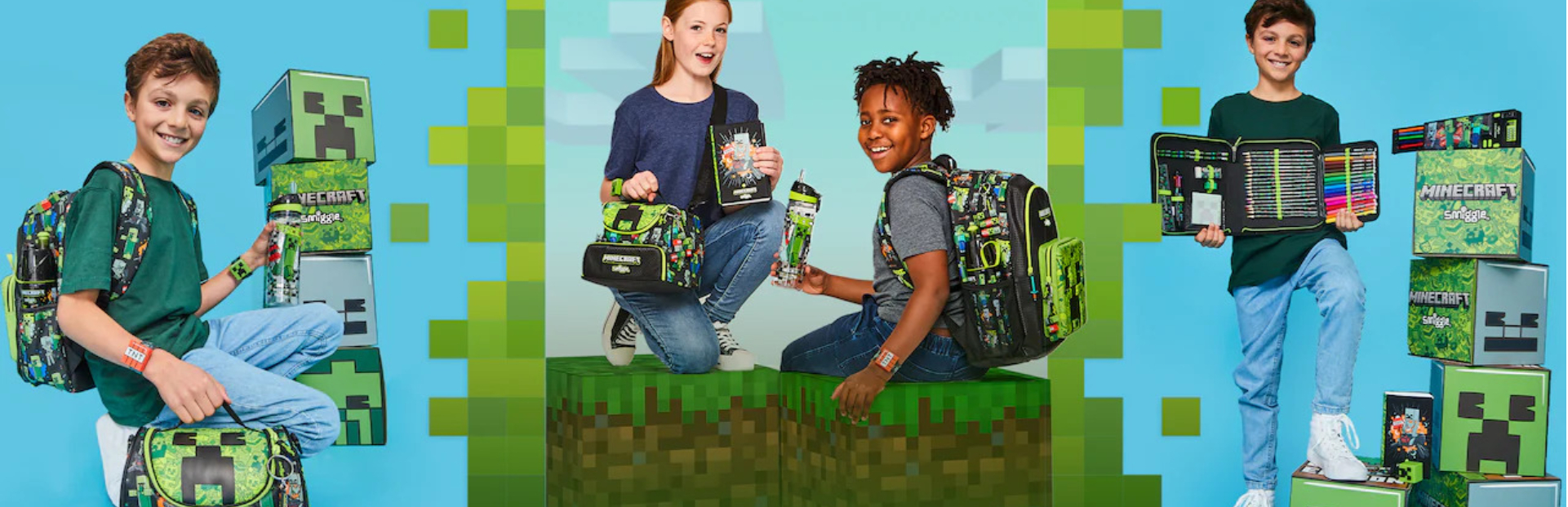 Smiggle Minecraft offer at Canberra Outlet