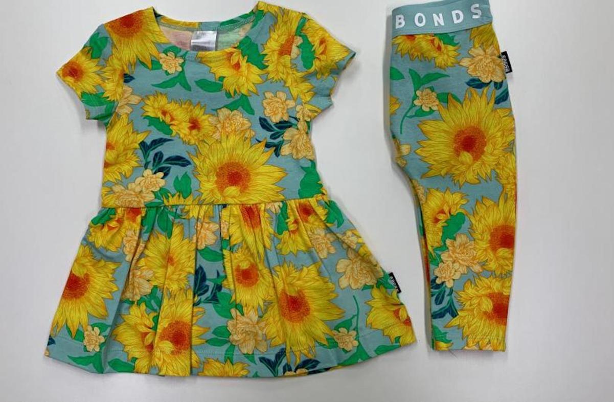 Sunflower Kids Clothing Set